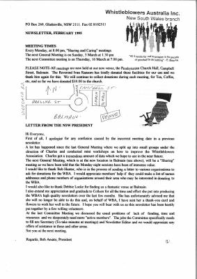February 1995 — first-page preview