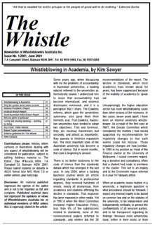 June 2001 — published cover
