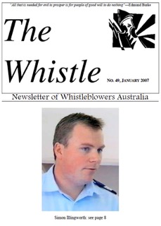 January 2007 — published cover